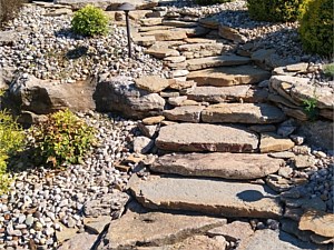 Creekstone Steps & Water Erosion